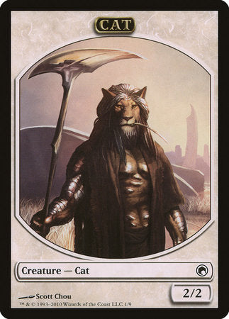 Cat Token [Scars of Mirrodin Tokens] | RetroPlay Games