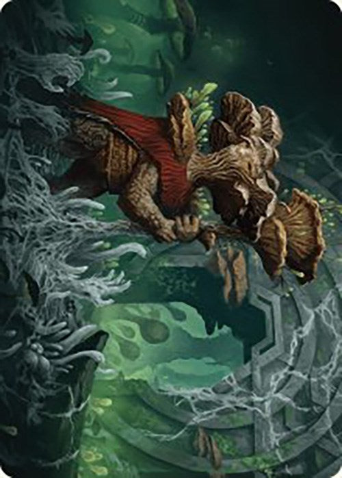 Tendril of the Mycotyrant Art Card [The Lost Caverns of Ixalan Art Series] | RetroPlay Games