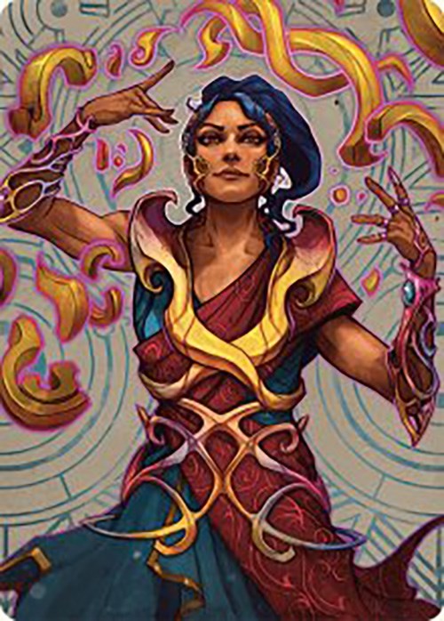 Saheeli, the Sun's Brilliance Art Card [The Lost Caverns of Ixalan Art Series] | RetroPlay Games