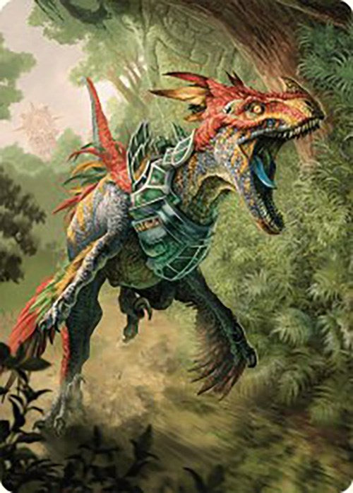 Dinosaur Token Art Card [The Lost Caverns of Ixalan Art Series] | RetroPlay Games