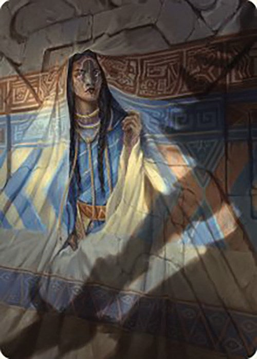 Whispersilk Cloak Art Card [The Lost Caverns of Ixalan Art Series] | RetroPlay Games