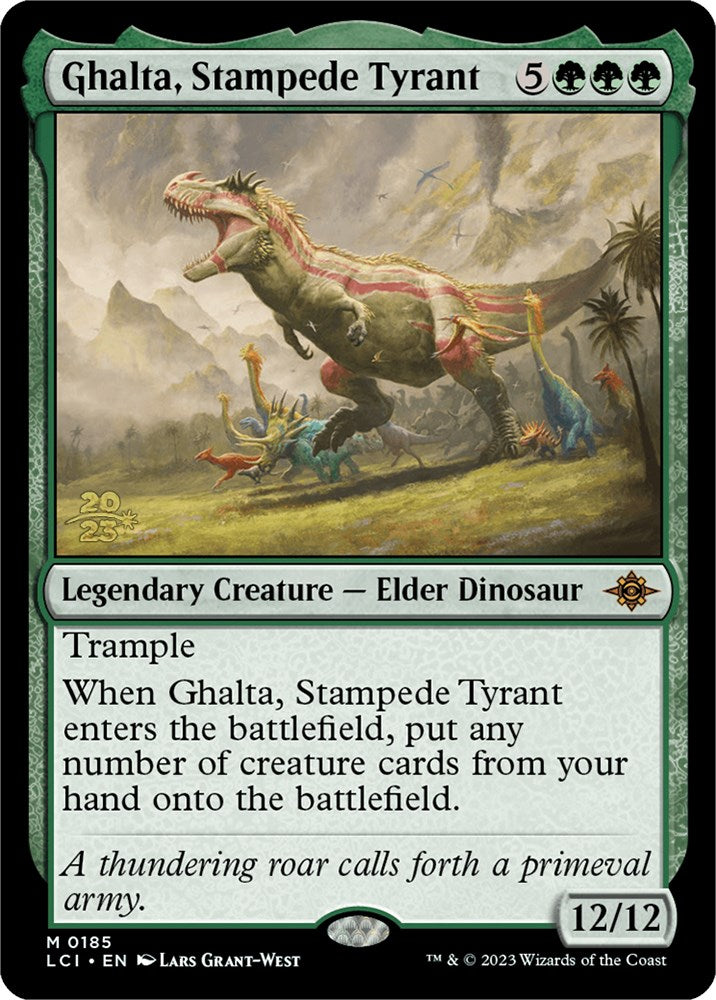 Ghalta, Stampede Tyrant [The Lost Caverns of Ixalan Prerelease Cards] | RetroPlay Games