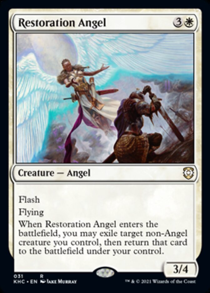 Restoration Angel [Kaldheim Commander] | RetroPlay Games