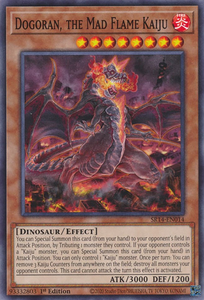 Dogoran, the Mad Flame Kaiju [SR14-EN014] Common | RetroPlay Games