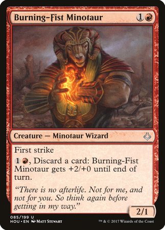 Burning-Fist Minotaur [Hour of Devastation] | RetroPlay Games