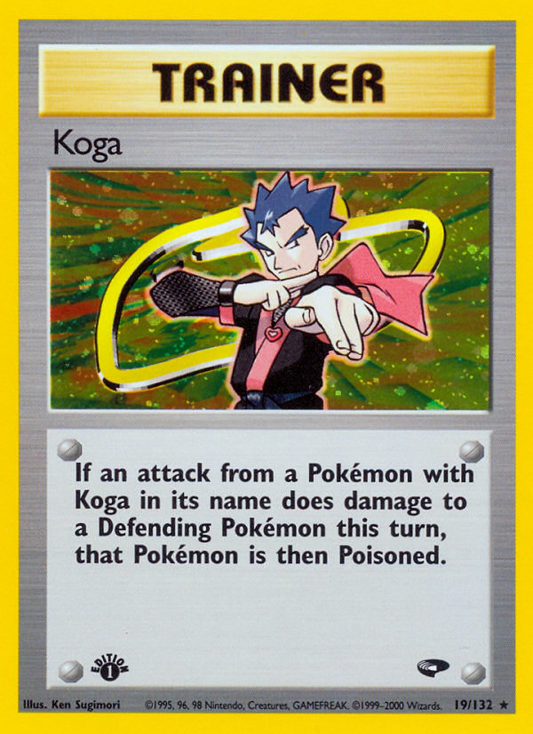 Koga (19/132) [Gym Challenge 1st Edition] | RetroPlay Games