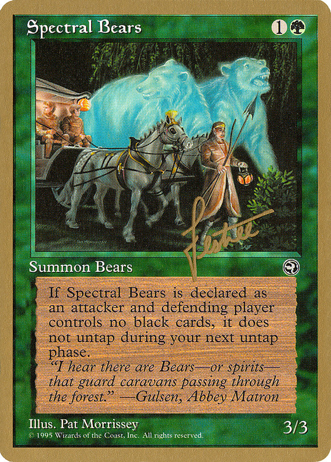 Spectral Bears (Bertrand Lestree) [Pro Tour Collector Set] | RetroPlay Games