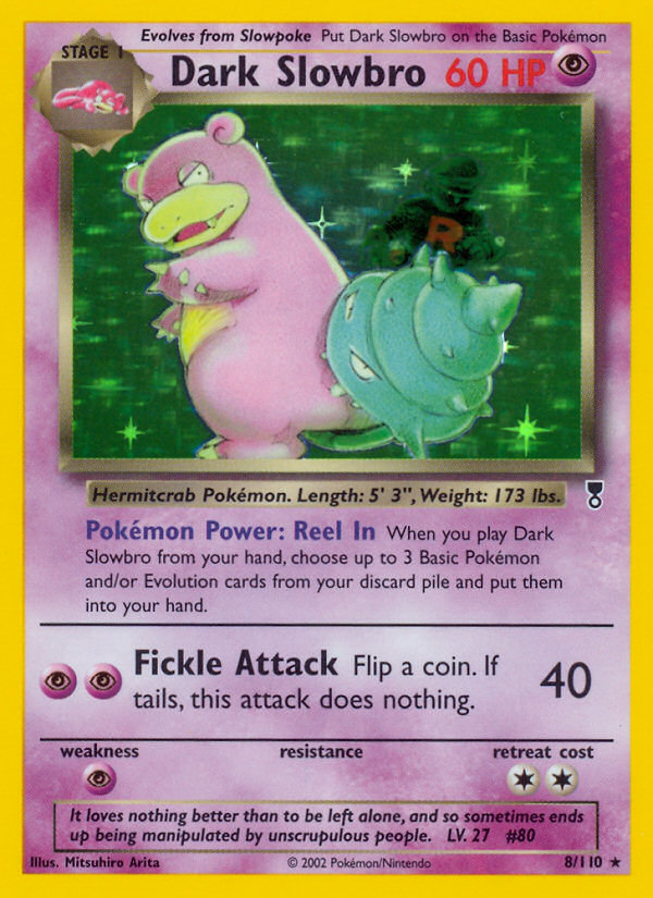 Dark Slowbro (8/110) [Legendary Collection] | RetroPlay Games