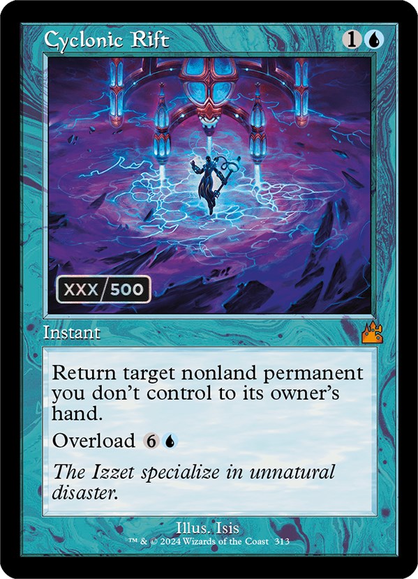 Cyclonic Rift (Retro) (Serialized) [Ravnica Remastered] | RetroPlay Games