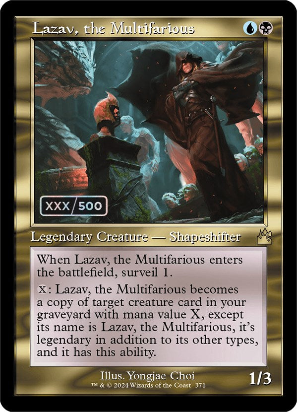 Lazav, the Multifarious (Retro) (Serialized) [Ravnica Remastered] | RetroPlay Games