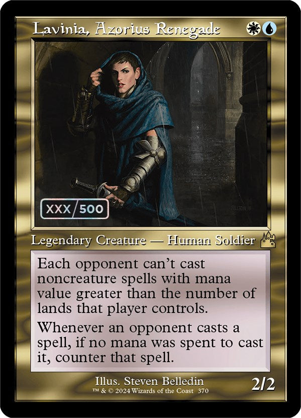 Lavinia, Azorius Renegade (Retro) (Serialized) [Ravnica Remastered] | RetroPlay Games