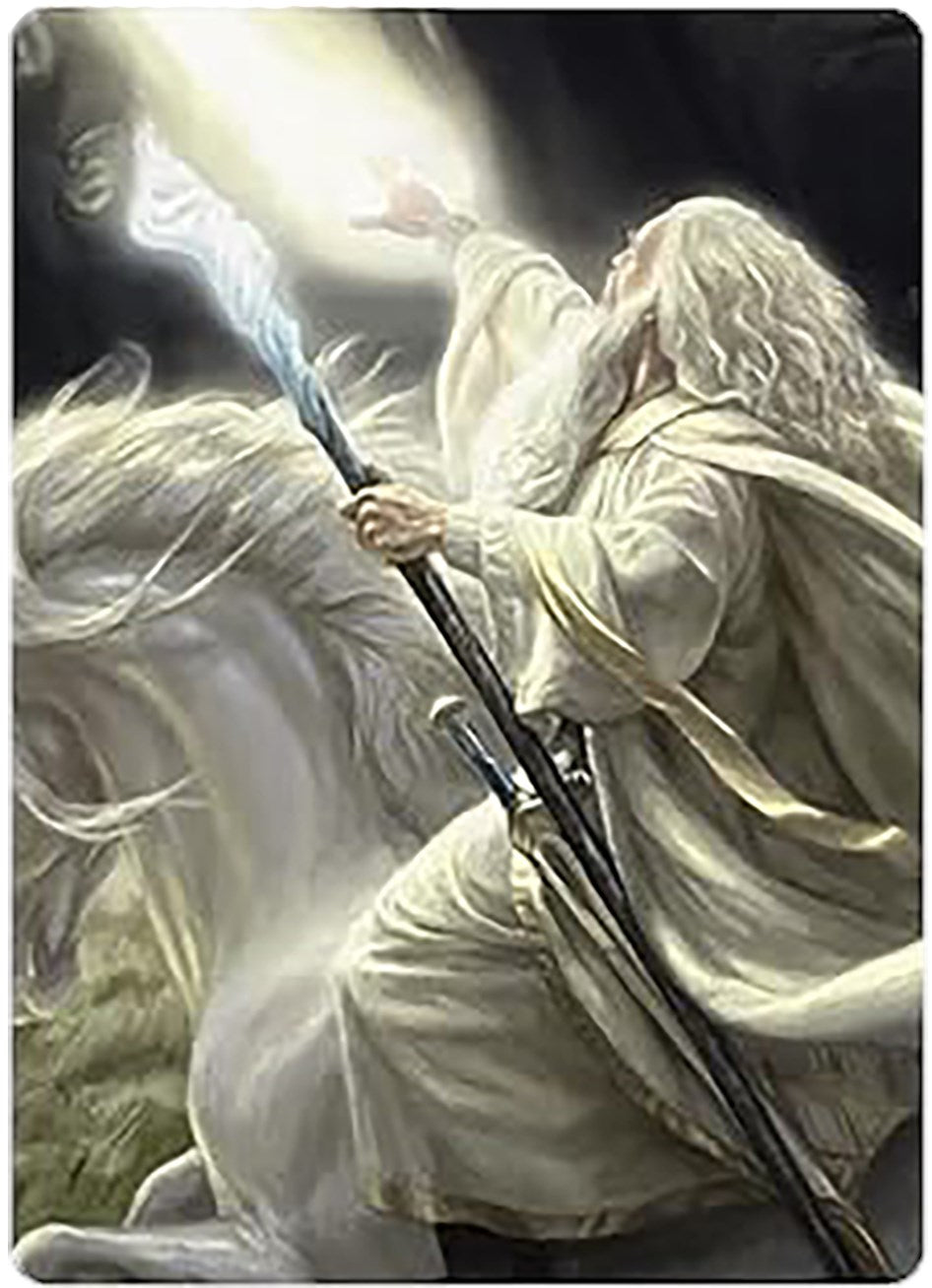 Gandalf of the Secret Fire Art Card [The Lord of the Rings: Tales of Middle-earth Art Series] | RetroPlay Games