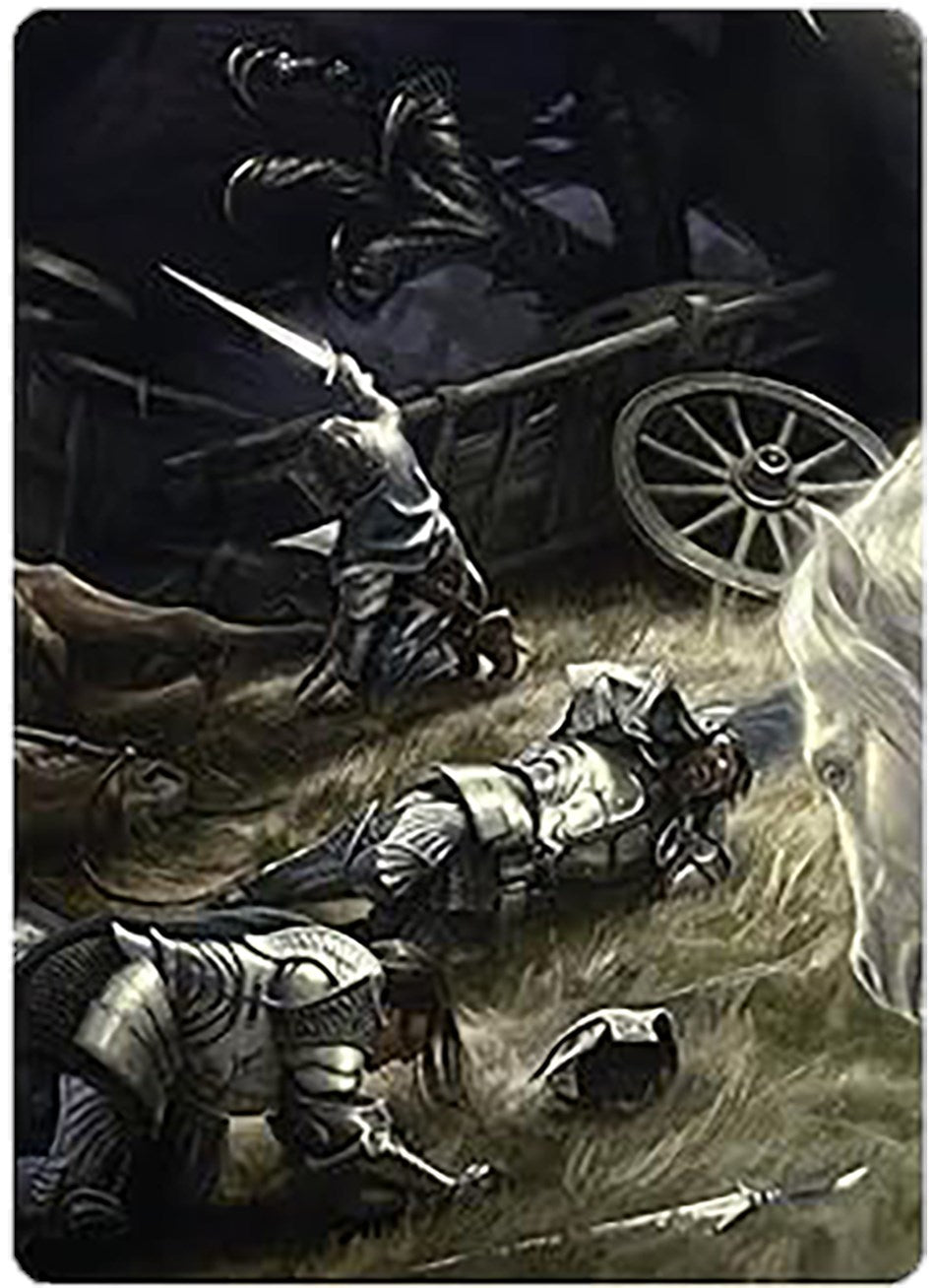 Courageous Resolve Art Card [The Lord of the Rings: Tales of Middle-earth Art Series] | RetroPlay Games