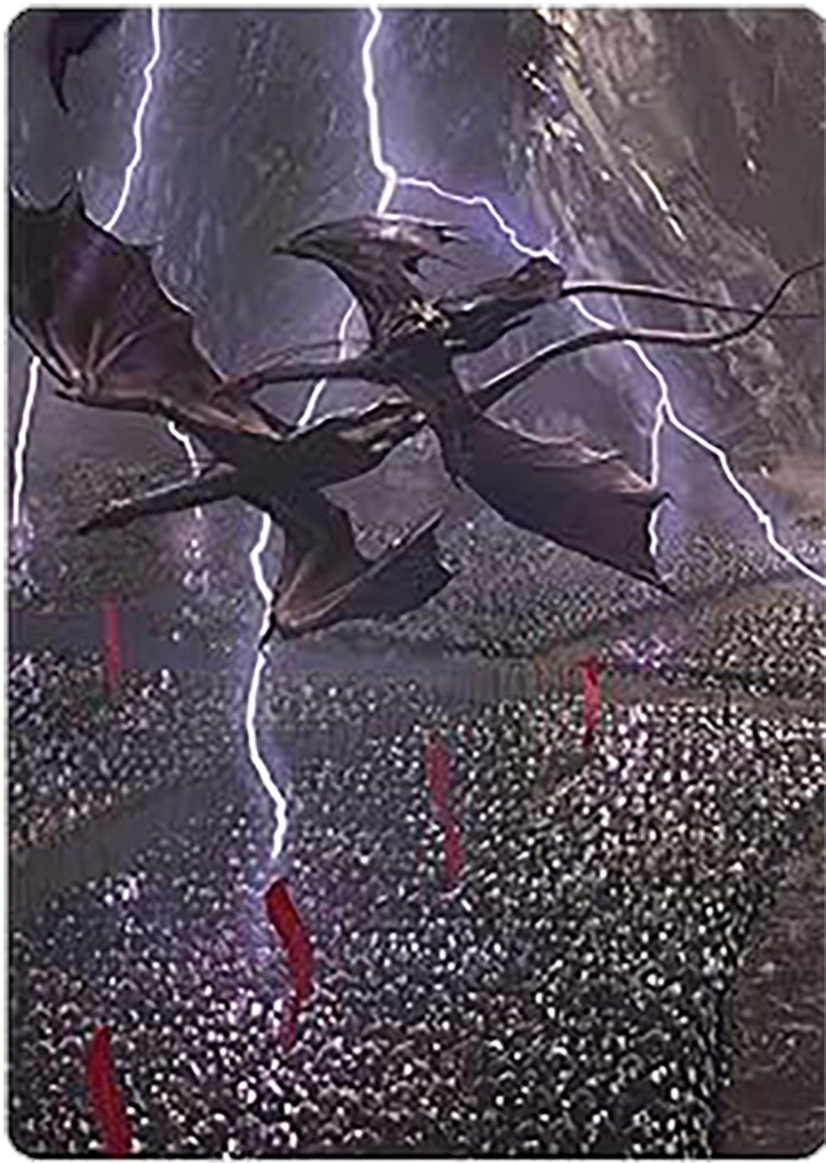 Mordor on the March Art Card [The Lord of the Rings: Tales of Middle-earth Art Series] | RetroPlay Games