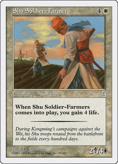 Shu Soldier-Farmers [Portal Three Kingdoms] | RetroPlay Games