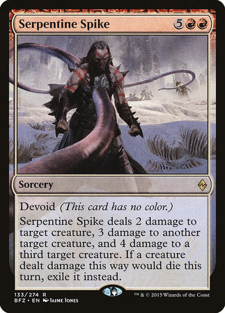 Serpentine Spike [Battle for Zendikar] | RetroPlay Games