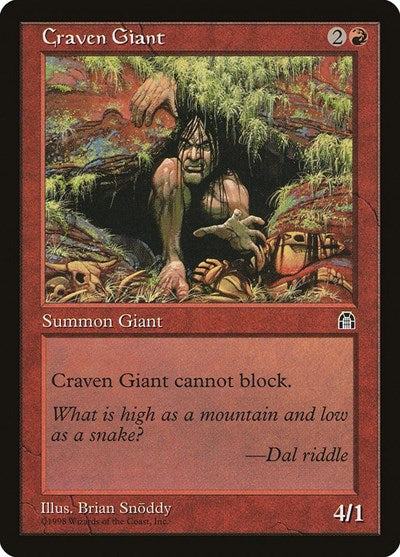 Craven Giant [Stronghold] | RetroPlay Games