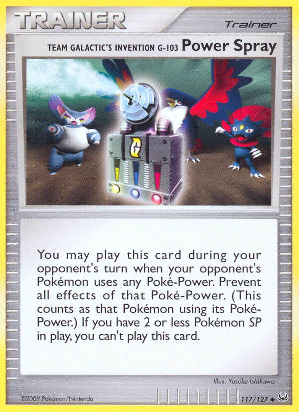 Team Galactic's Invention G-103 Power Spray (117/127) [Platinum: Base Set] | RetroPlay Games
