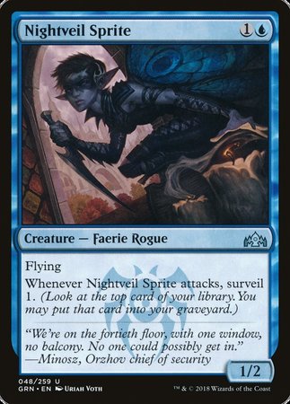 Nightveil Sprite [Guilds of Ravnica] | RetroPlay Games