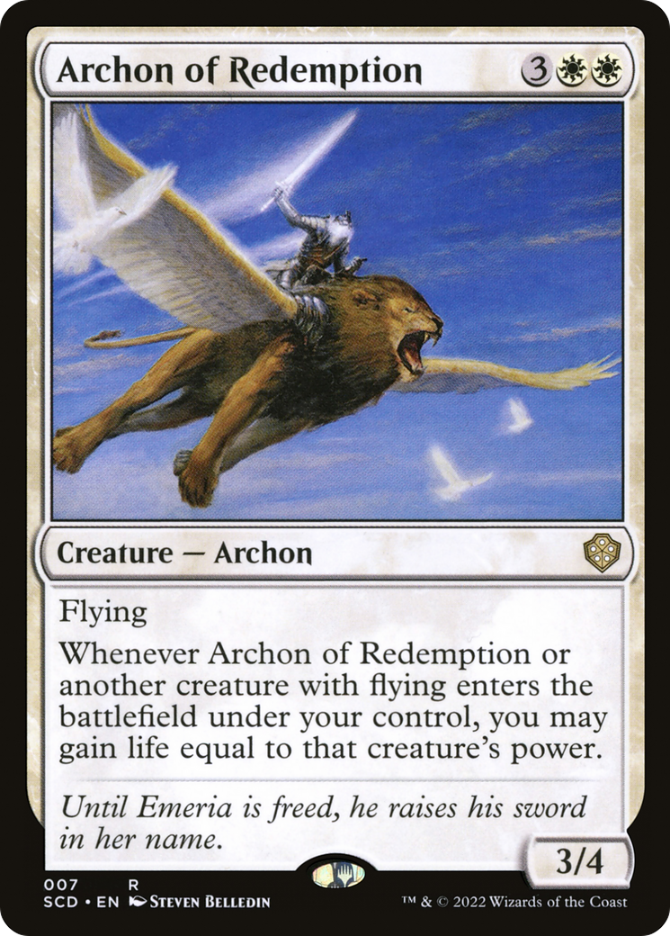 Archon of Redemption [Starter Commander Decks] | RetroPlay Games