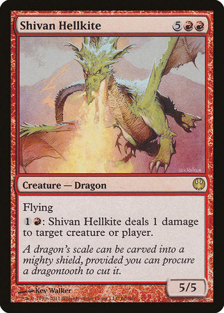 Shivan Hellkite [Duel Decks: Knights vs. Dragons] | RetroPlay Games