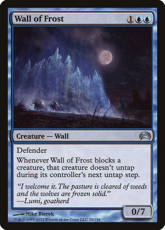 Wall of Frost [Planechase 2012] | RetroPlay Games