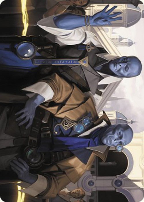 Hotshot Investigators Art Card [Murders at Karlov Manor Art Series] | RetroPlay Games