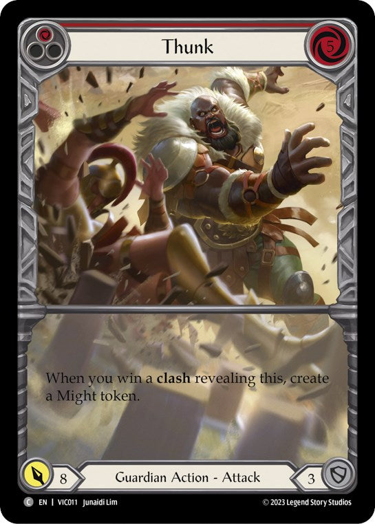 Thunk (Red) [VIC011] (Heavy Hitters Victor Blitz Deck) | RetroPlay Games