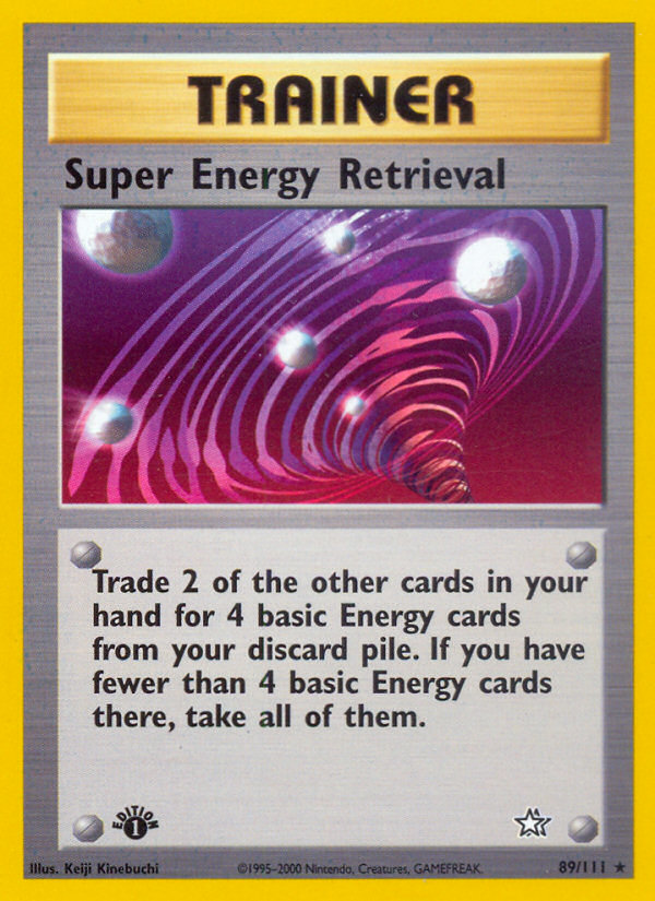 Super Energy Retrieval (89/111) [Neo Genesis 1st Edition] | RetroPlay Games