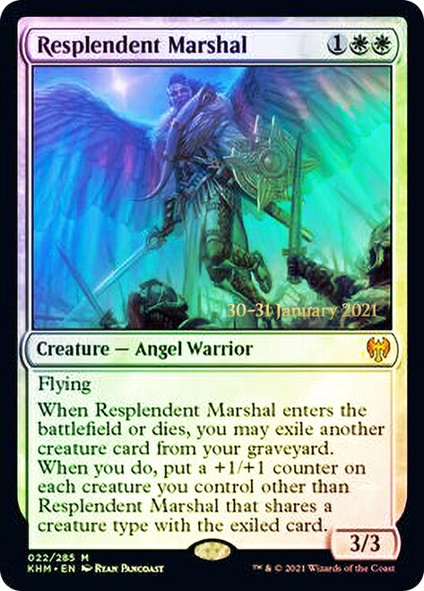 Resplendent Marshal  [Kaldheim Prerelease Promos] | RetroPlay Games