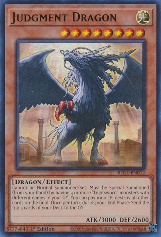 Judgment Dragon [BLC1-EN012] Ultra Rare | RetroPlay Games