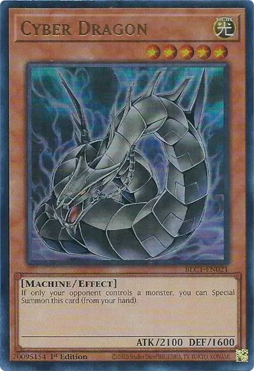 Cyber Dragon (Alternate Art) [BLC1-EN021] Ultra Rare | RetroPlay Games