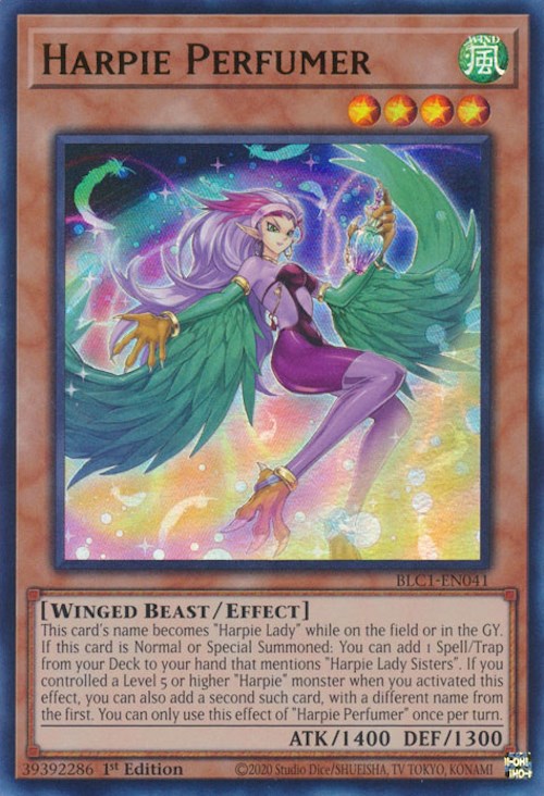 Harpie Perfumer [BLC1-EN041] Ultra Rare | RetroPlay Games