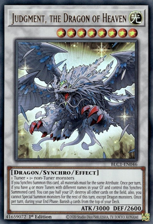 Judgment, the Dragon of Heaven [BLC1-EN046] Ultra Rare | RetroPlay Games