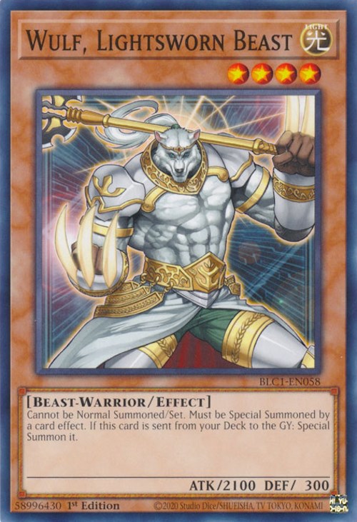 Wulf, Lightsworn Beast [BLC1-EN058] Common | RetroPlay Games