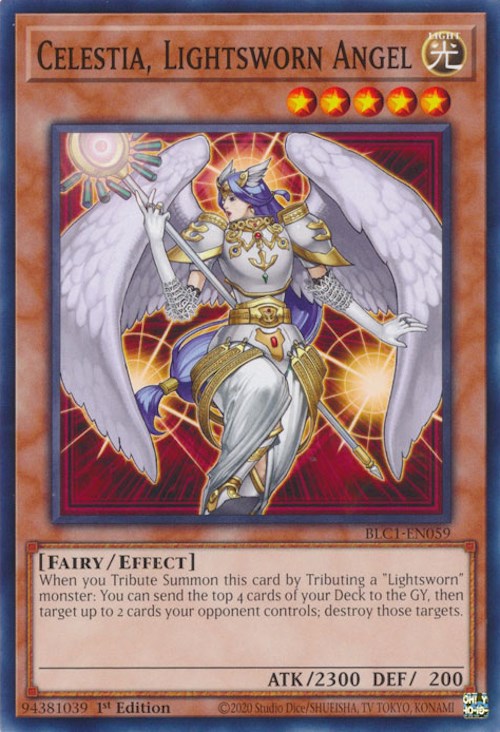 Celestia, Lightsworn Angel [BLC1-EN059] Common | RetroPlay Games