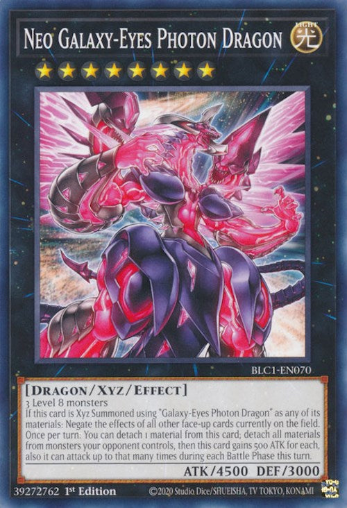 Neo Galaxy-Eyes Photon Dragon [BLC1-EN070] Common | RetroPlay Games