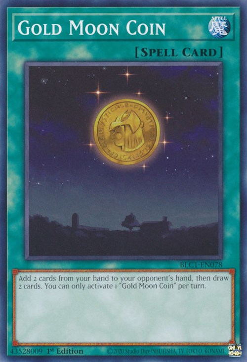 Gold Moon Coin [BLC1-EN078] Common | RetroPlay Games