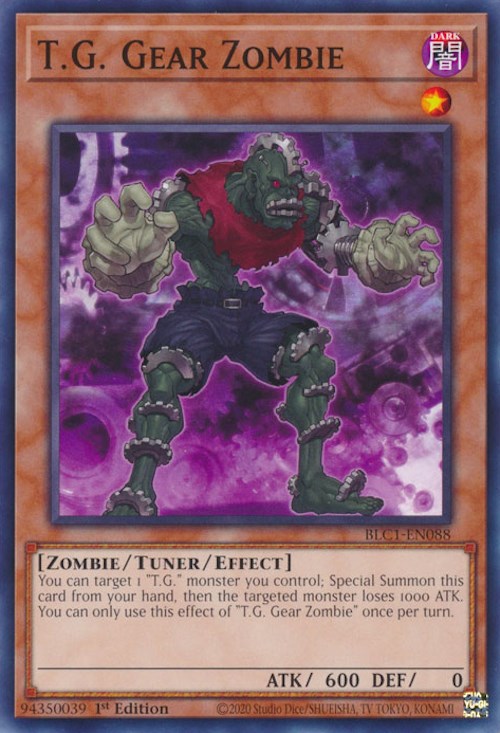 T.G. Gear Zombie [BLC1-EN088] Common | RetroPlay Games