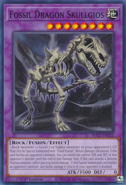 Fossil Dragon Skullgios [BLC1-EN132] Common | RetroPlay Games