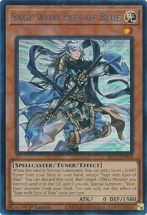 Sage with Eyes of Blue (Silver) [BLC1-EN014] Ultra Rare | RetroPlay Games