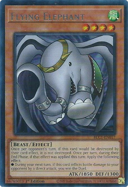 Flying Elephant (Silver) [BLC1-EN017] Ultra Rare | RetroPlay Games