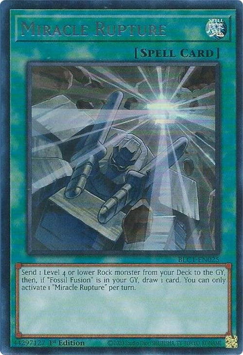 Miracle Rupture (Silver) [BLC1-EN025] Ultra Rare | RetroPlay Games