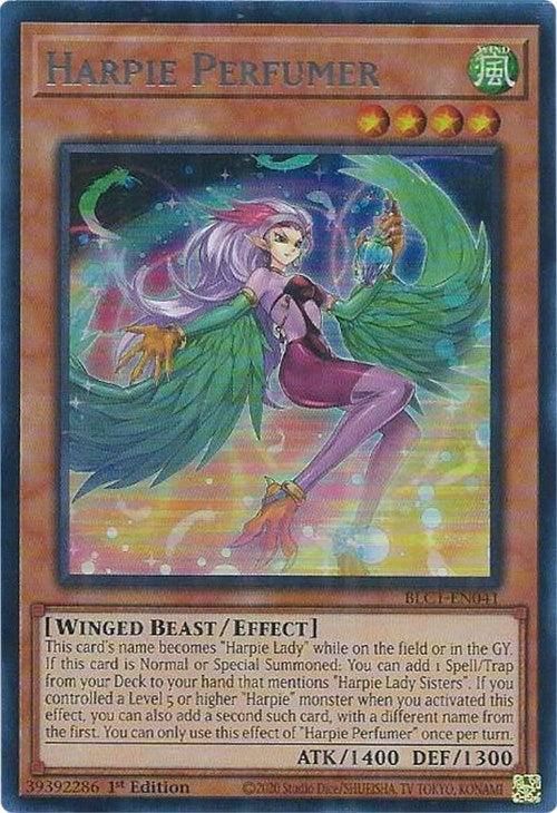 Harpie Perfumer (Silver) [BLC1-EN041] Ultra Rare | RetroPlay Games