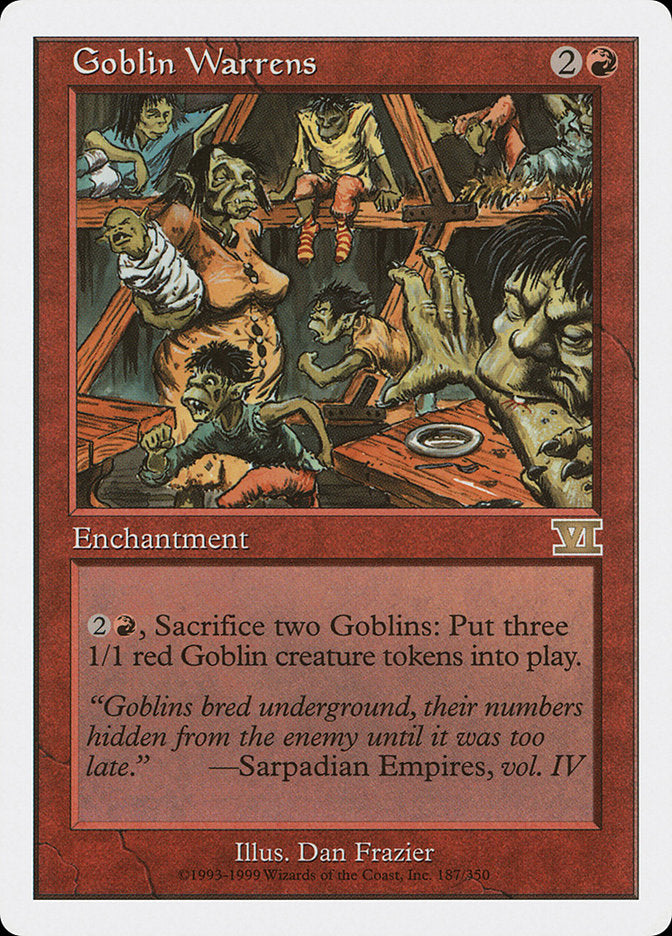 Goblin Warrens [Classic Sixth Edition] | RetroPlay Games