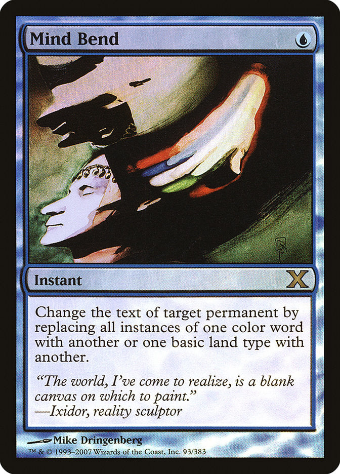 Mind Bend (Premium Foil) [Tenth Edition] | RetroPlay Games