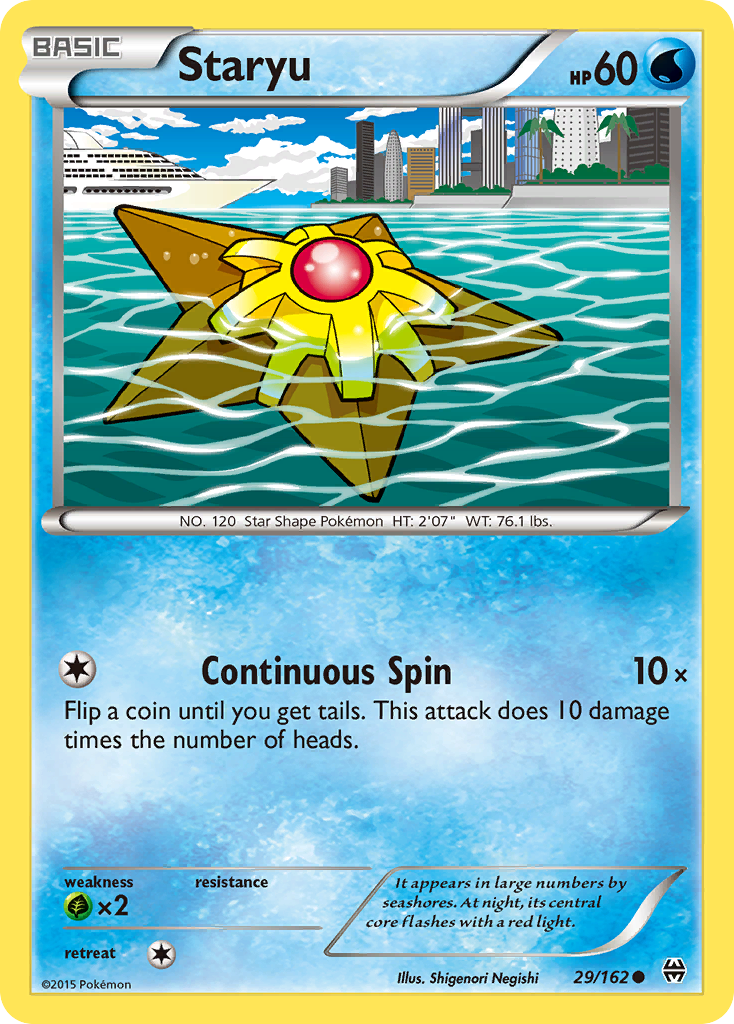 Staryu (29/162) [XY: BREAKthrough] | RetroPlay Games