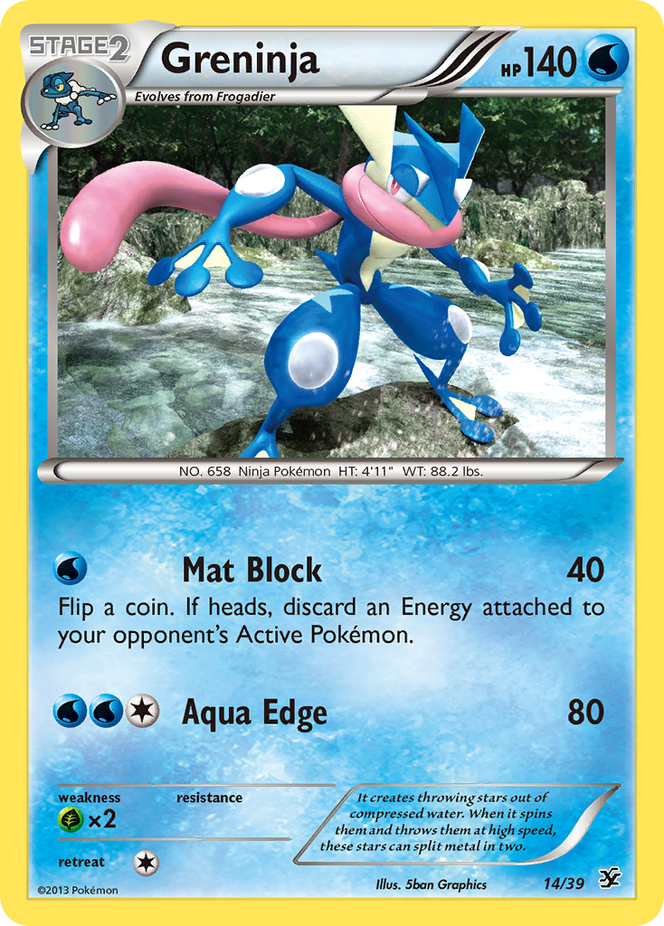 Greninja (14/39) [XY: Kalos Starter Set] | RetroPlay Games