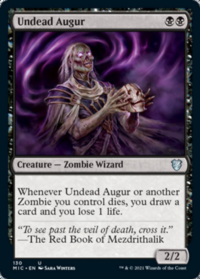 Undead Augur [Innistrad: Midnight Hunt Commander] | RetroPlay Games