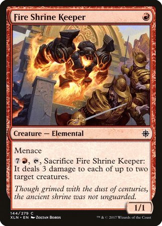 Fire Shrine Keeper [Ixalan] | RetroPlay Games